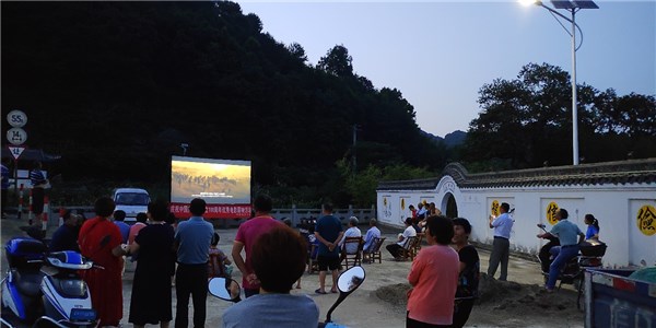 宁国市开展庆祝中国共产党成立100周年优秀电影展映活动