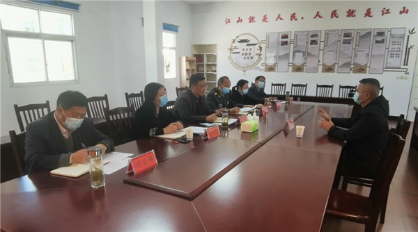 李少中赴新发镇开展新春访万企助力解难题接访活动