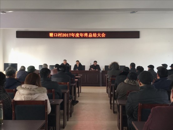 大会由村第一书记张建同志主持,大会共设三个议程,首先由村党总支书记