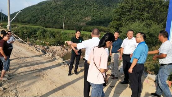 市委副书记李军一行到卢村乡调研-广德市人民政府