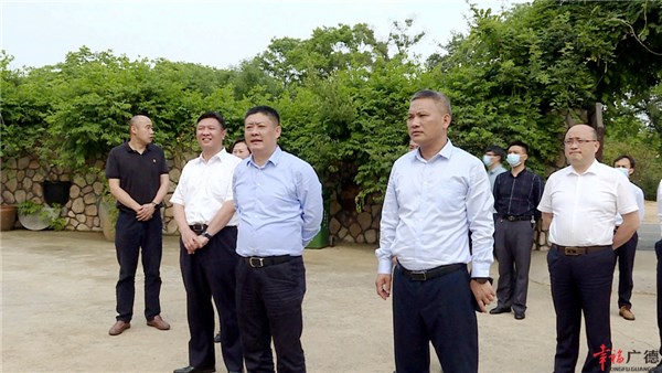 宿松县党政代表团来广考察 周其红陪同-广德市人民政府