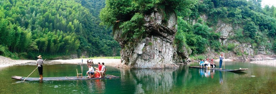 旅游指南 玩转宣城 景区景点   泾县月亮湾!