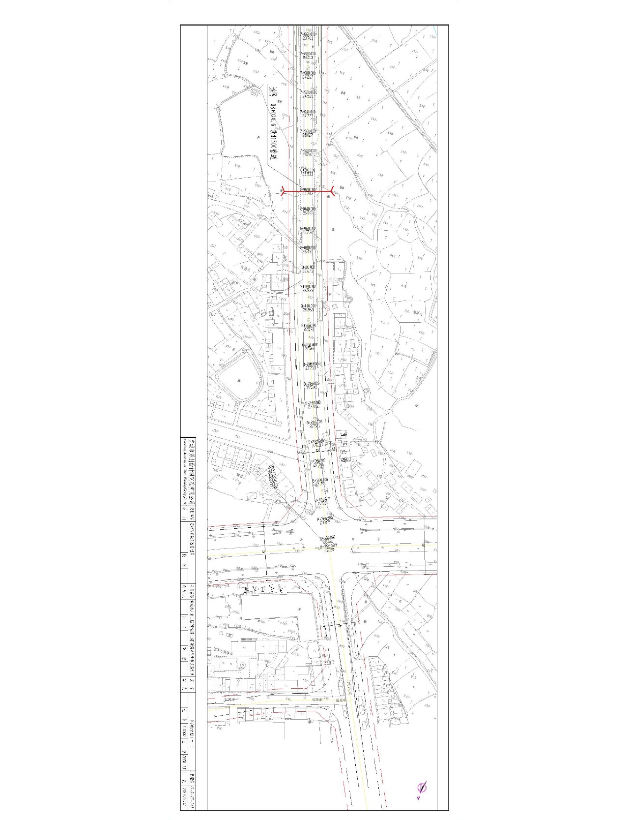 宣城市九连山路(宣古路二期)道路规划调整设计方案总平面图批后公布