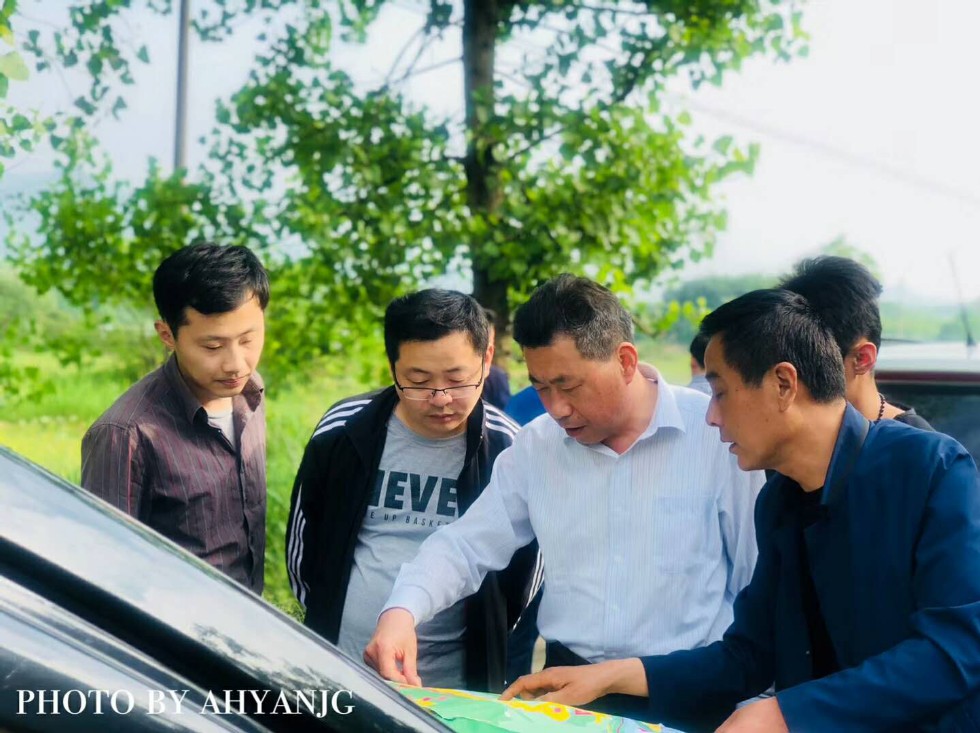 省厅验收组赴泾县开展土地整治项目竣工验收工作1.png