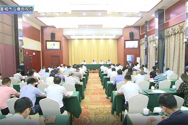 李中在市推动长江经济带发展领导小组全体会议 暨市生态文明与环境保护委员会全体会议上强调：高标准高质量落实好生态环保工作任务 努力打造现代化美丽中国“宣城样板”