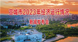 宣城市2023年經濟運行情況新聞發布會