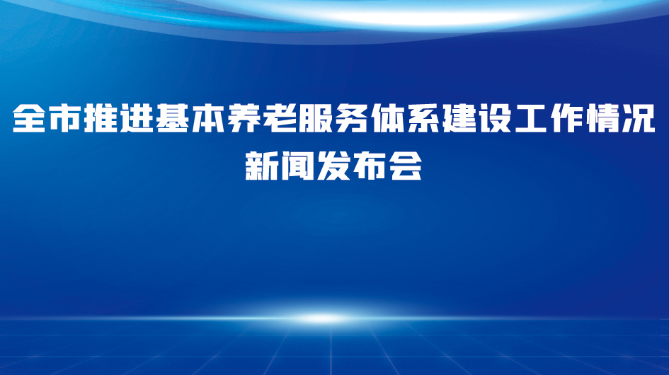 全市推進基本養(yǎng)老服務體系建設工作情況