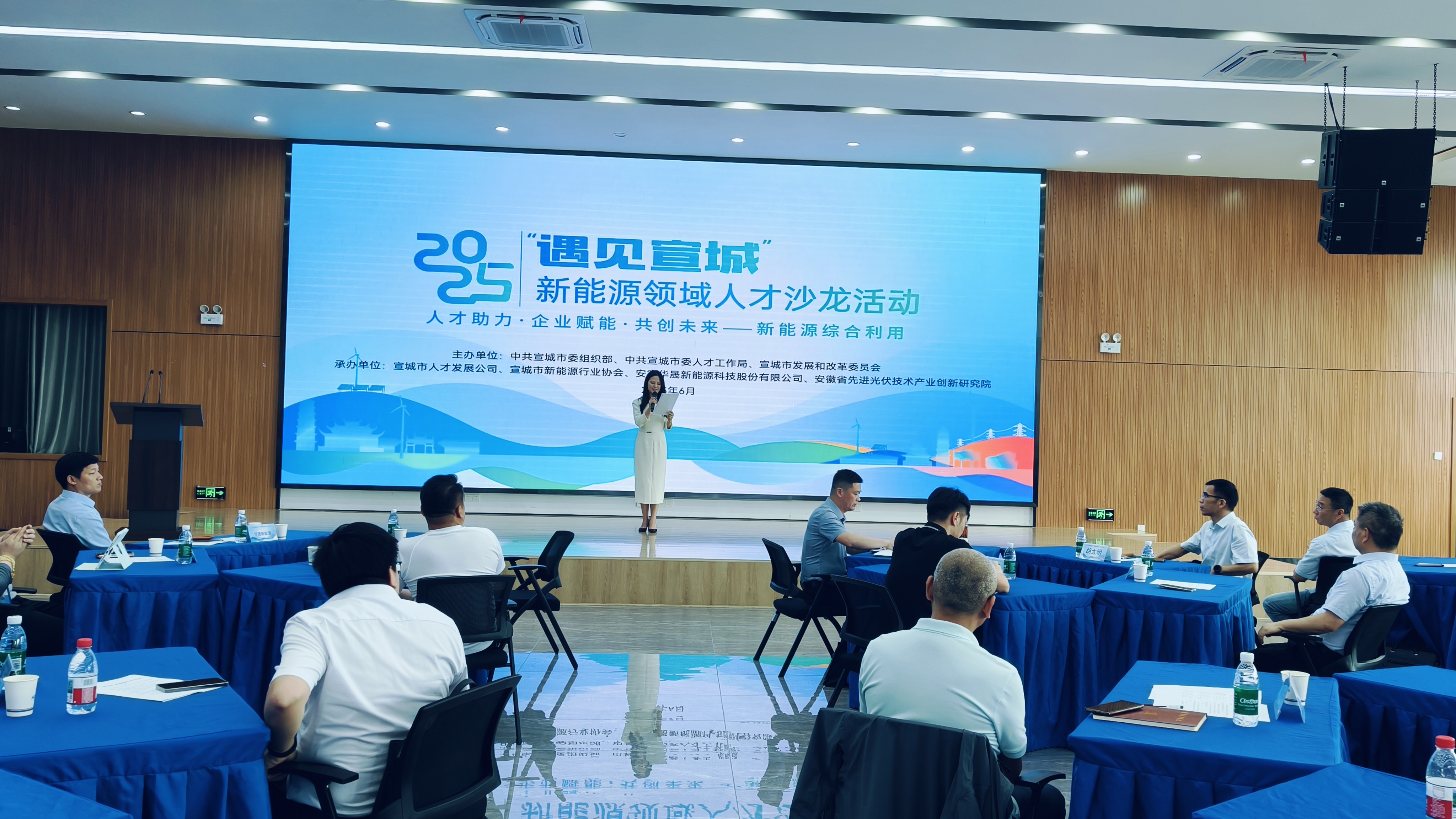 “遇见宣城”新能源领域人才沙龙活动成功举办