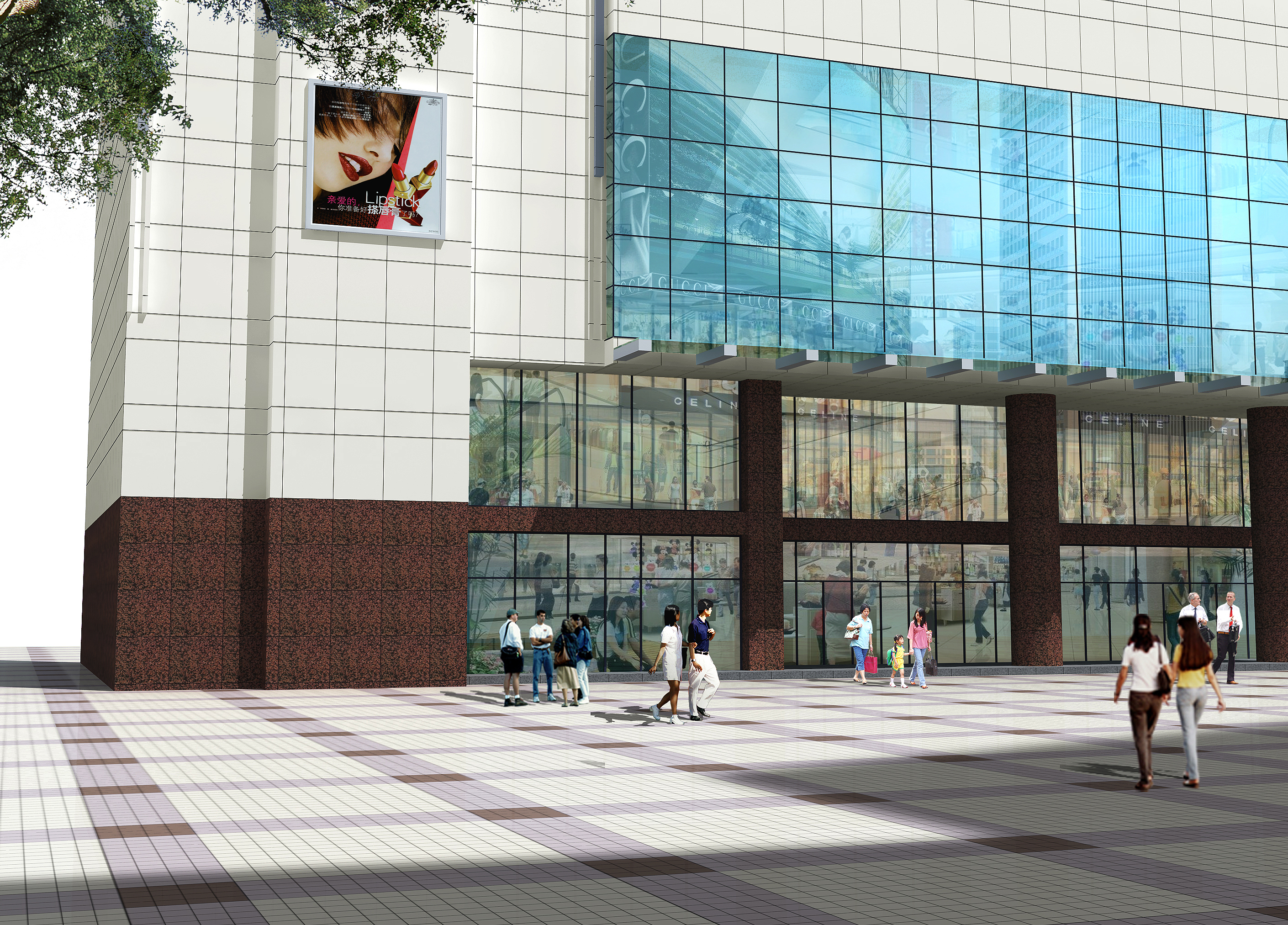 安徽商之都宣城商厦局部改造公示