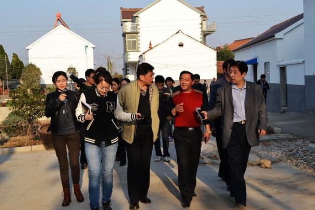 中央人民广播电台乡村之声节目组走进水阳集中采风