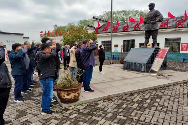 文昌镇活用四字诀推深做实党史学习教育