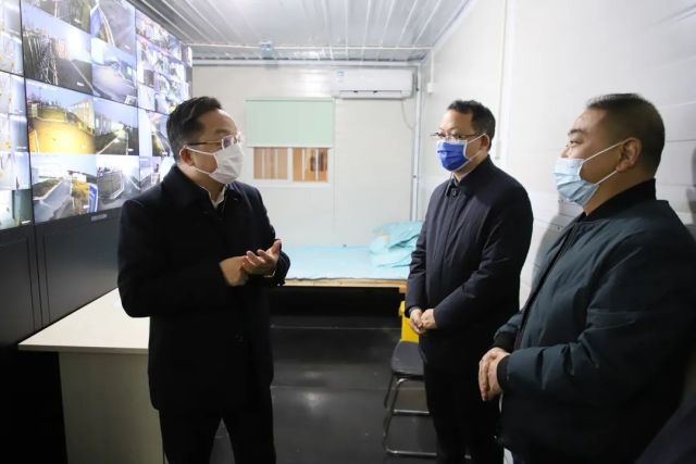 俞志剛到區集中隔離醫學觀察站調研疫情防控工作