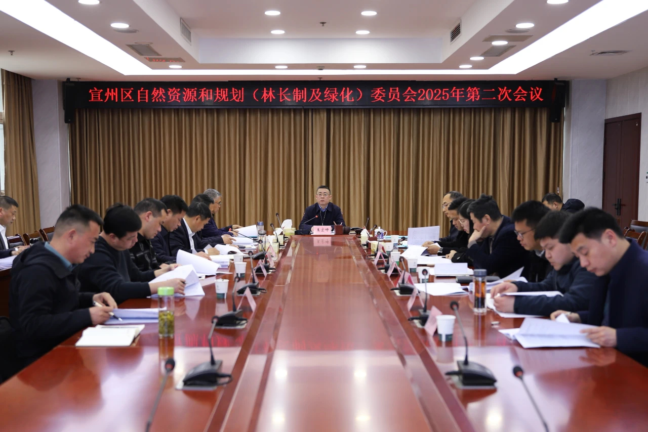 王宏崢主持召開(kāi)區(qū)自然資源和規(guī)劃（林長(zhǎng)制及綠化）委員會(huì)2025年第二次會(huì)議