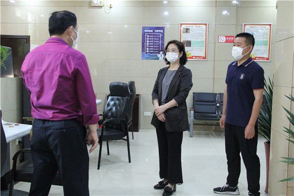 毛永红调研市福彩发行销售管理工作