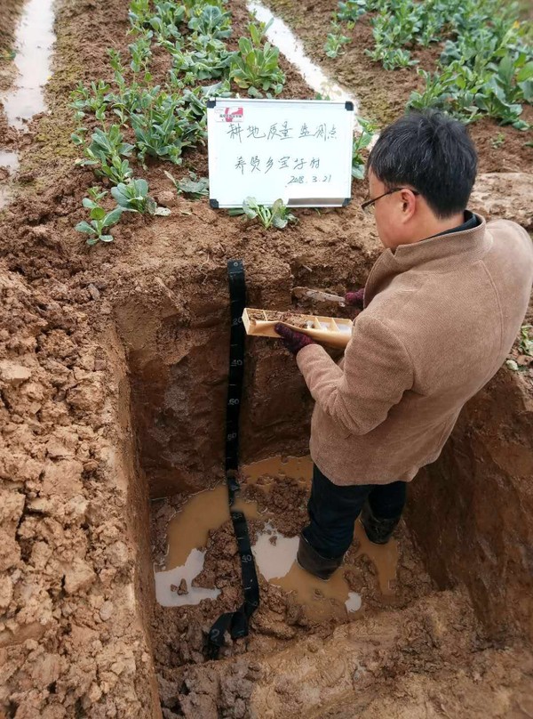 赵玉国研究员现场采集土壤剖面样.jpg