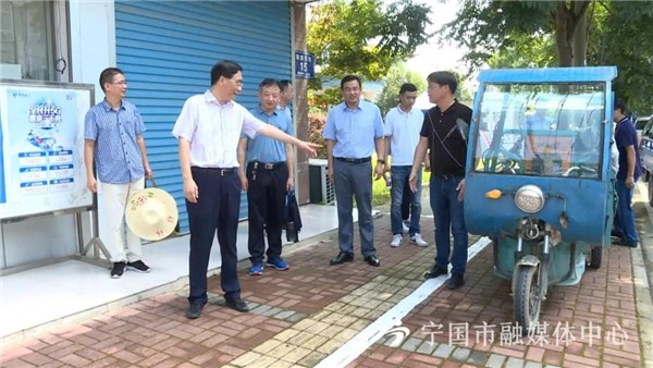 王普实地督导乡镇文明城市创建工作-宁国市人民政府