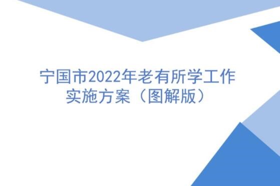 【图表解读】宁国市2022年老有所学工作实施方案