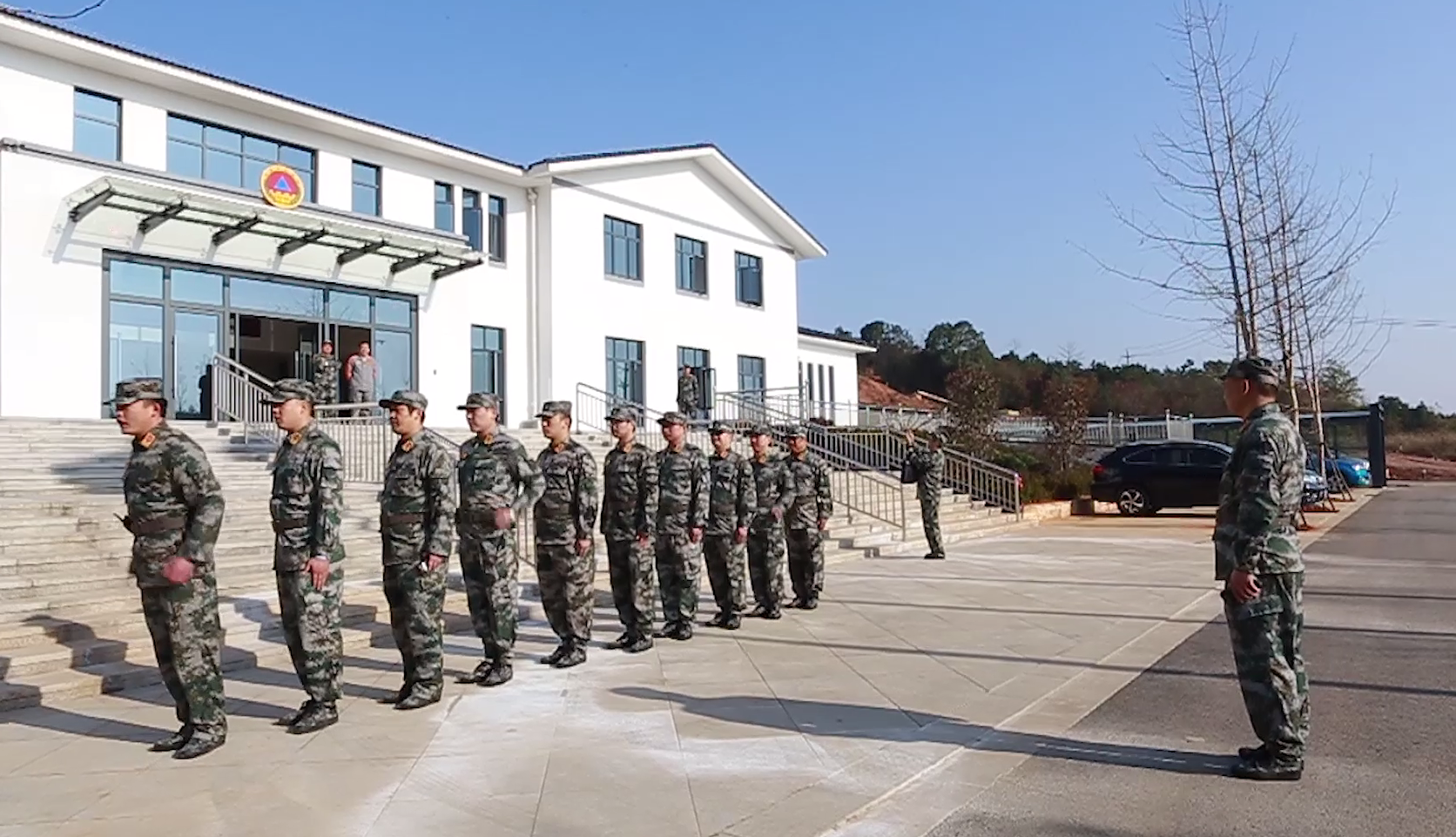 宣城市人防办接受省人防指挥部人防军事斗争准备检验评估