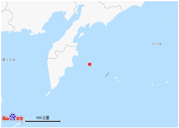 据中国地震台网测定,北京时间2020年4月4日14时18分在科曼多尔群岛