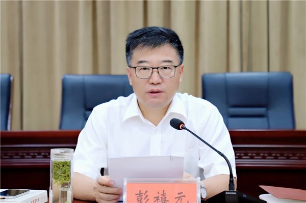 彭禧元在讲话中指出,主汛期以来,全县上下面对多轮强降雨侵袭和长江高