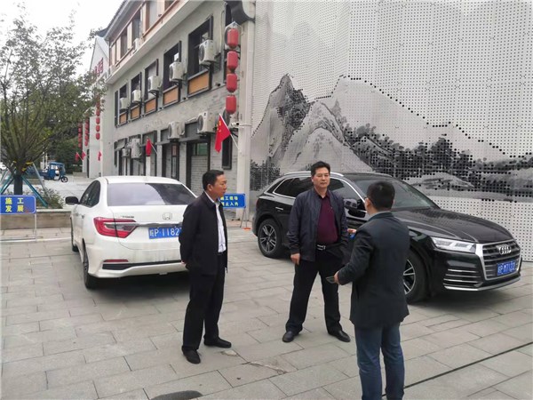 局党组书记局长孙恒志调研大唐凤凰城特色街区建设管理工作