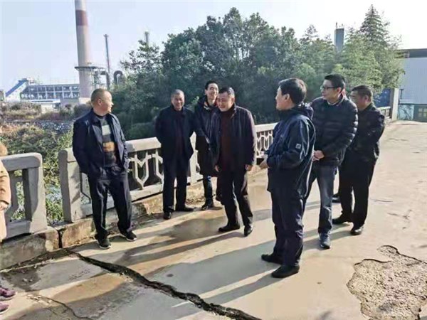 广德市委常委张勇国巡视流洞河百家冲水库