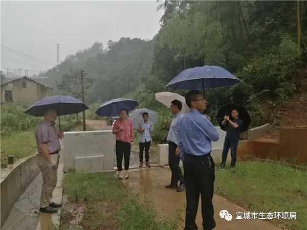 市生态环境局督查绩溪县扬之河水源地问题整改工作