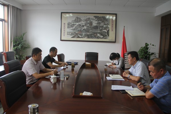 许经平到县财政局调研指导工作