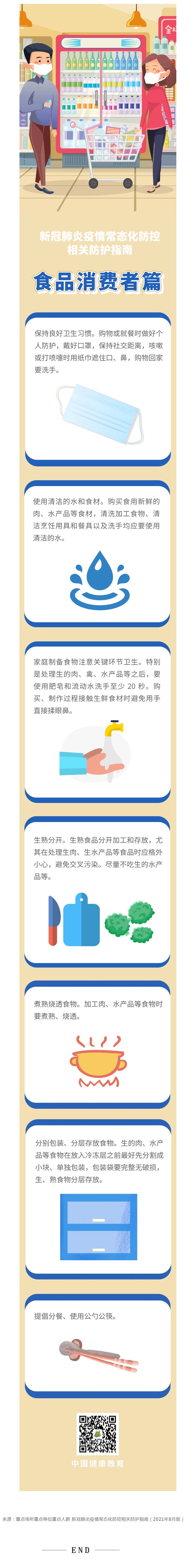 健康科普 新冠肺炎疫情常态化防控防护指南之食品消费者篇 泾县人民政府 健康科普 新冠肺炎疫情常态化防控防护指南之食品消费者篇 泾县人民政府