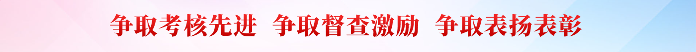 争取考核先进 争取督查激励 争取表扬表彰