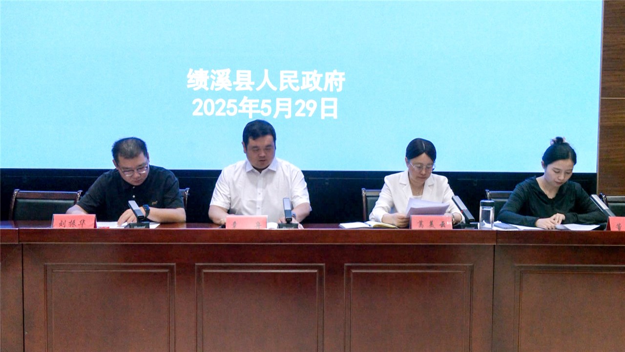 绩溪县2025年一季度经济运行情况新闻发布会