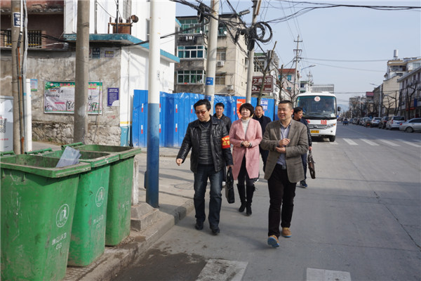 副县长高冬祥督查文明创建工作-旌德县人民政府