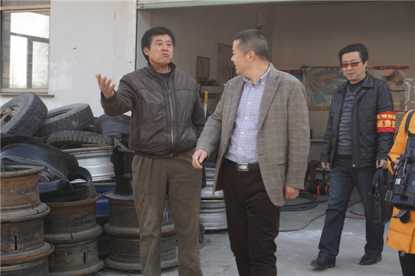 副县长高冬祥督查文明创建工作-旌德县人民政府